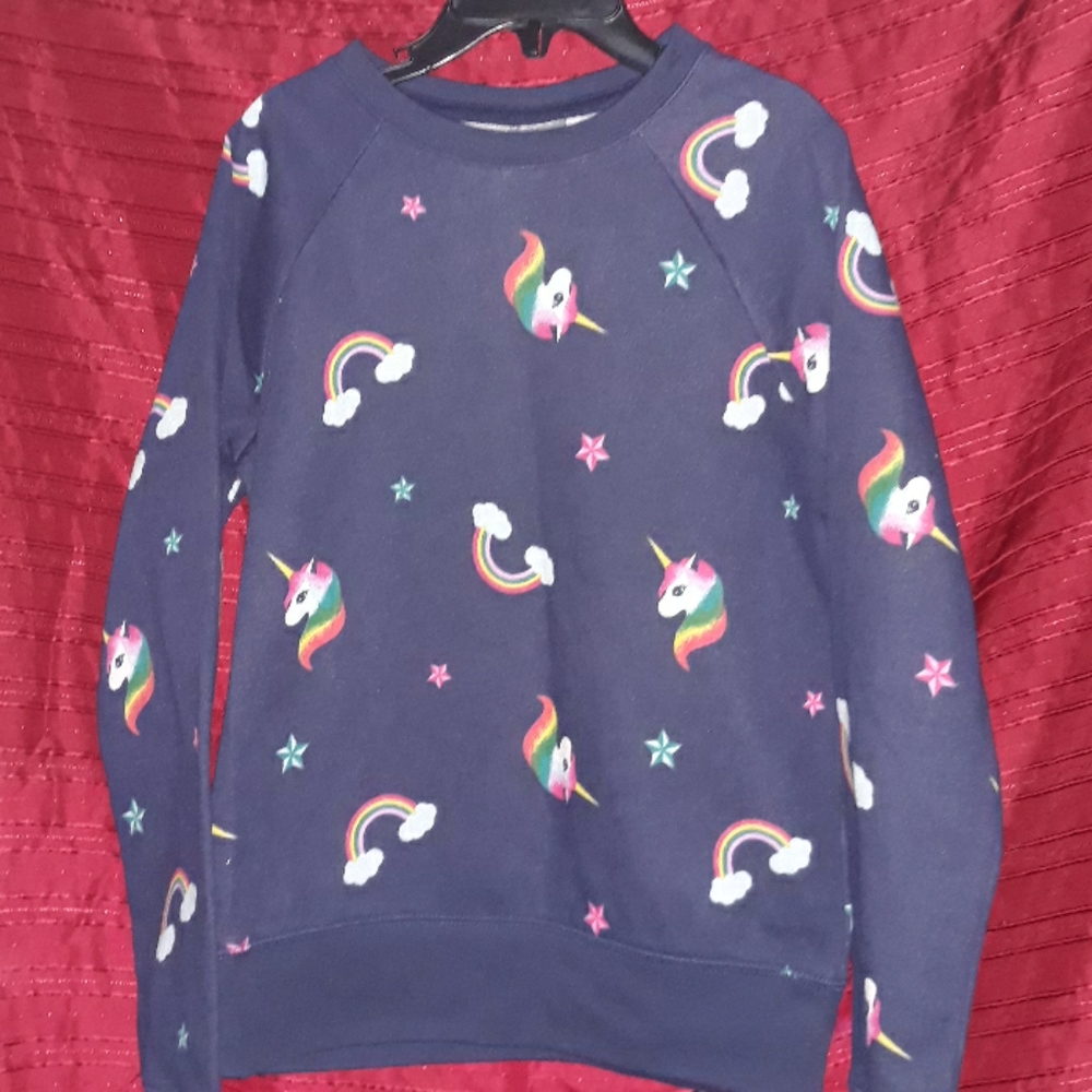 Unicorn and rainbows sweater